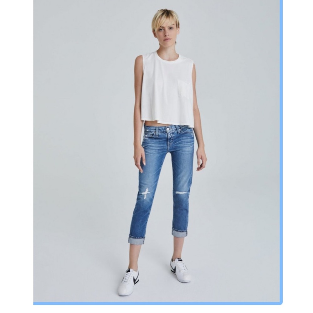 AG Ex Boyfriend Slim Crop